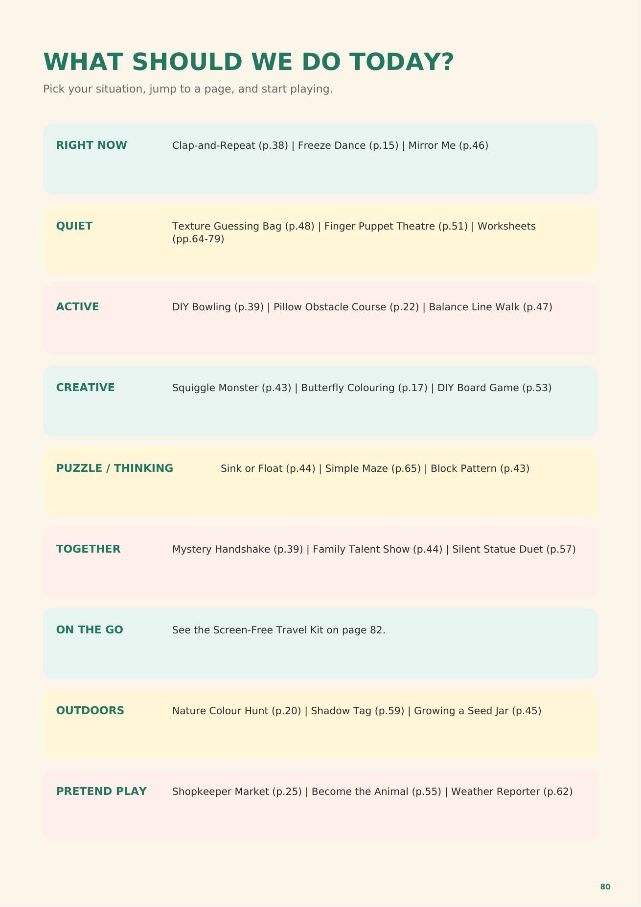 Activity Picker
